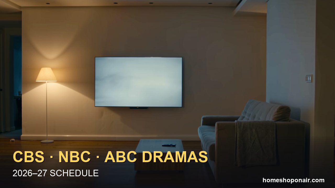 CBS, NBC and ABC Drama Schedule 2026–27: Every Night, Time Slot and Premiere Date