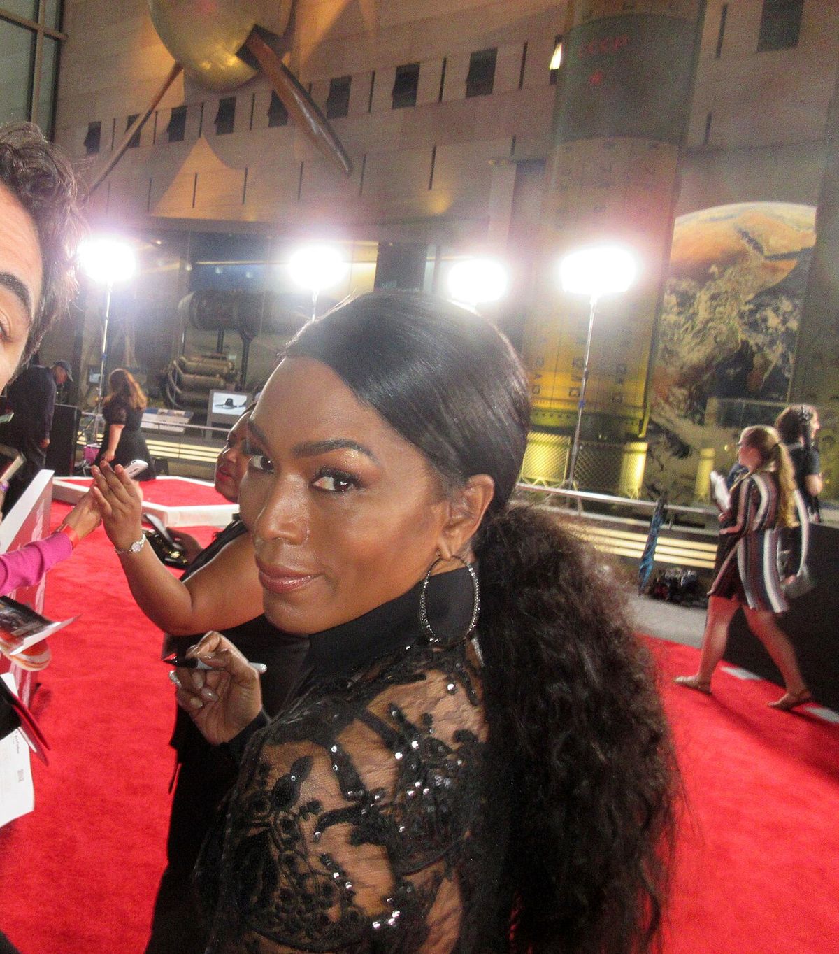 Angela Bassett, who plays Athena Grant on 9-1-1