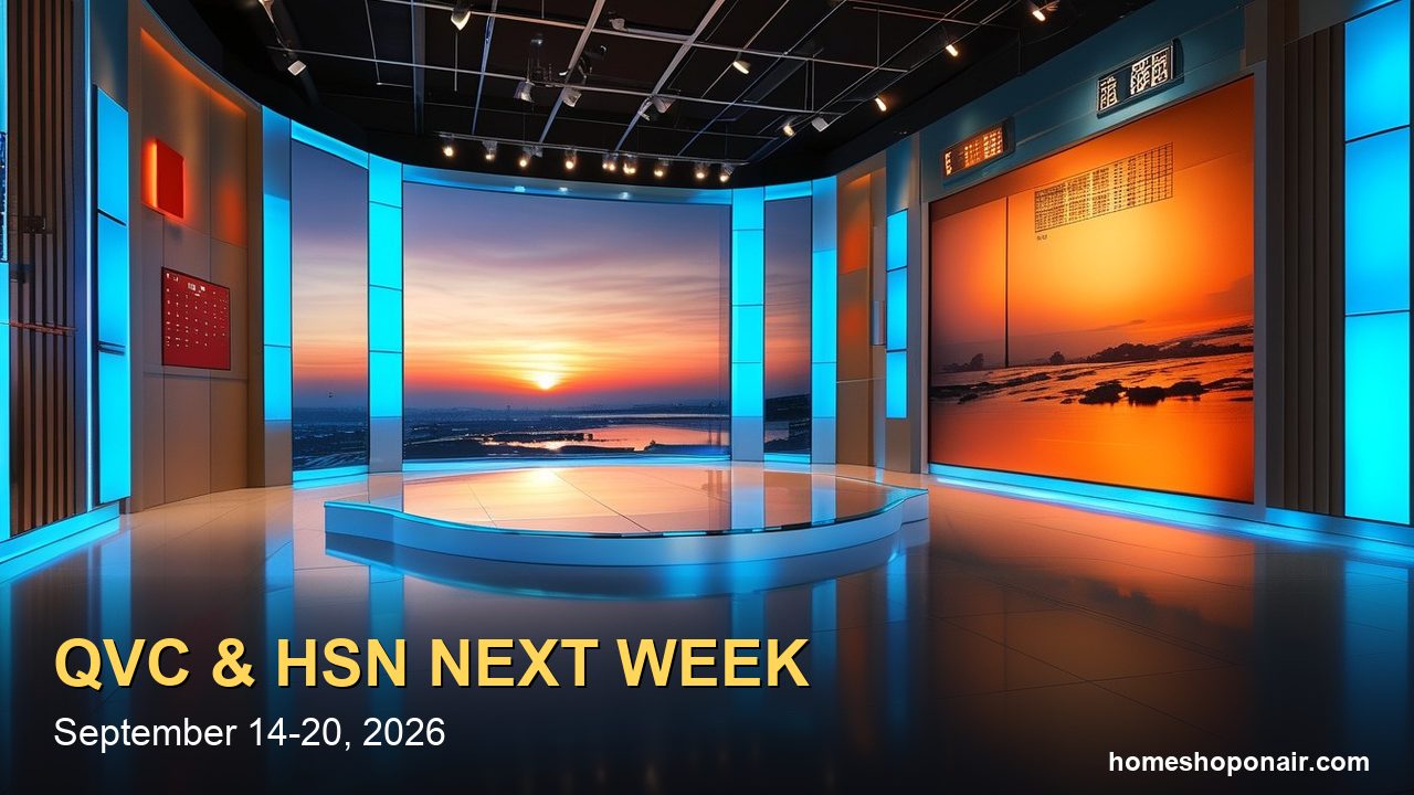 QVC and HSN Next Week (Sept. 14–20, 2026): Every Brand Day, Deal Block and What Overlaps