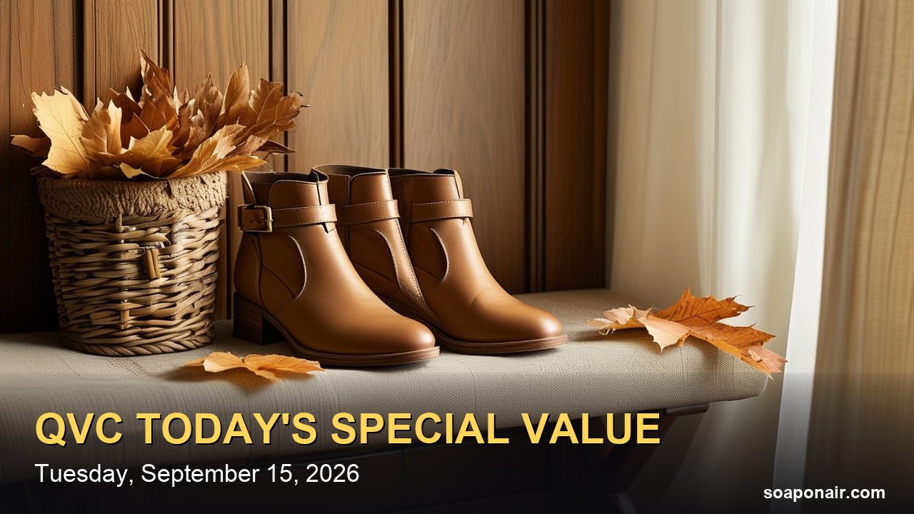 QVC Today's Special Value Sept 15, 2026: Clarks Westlynn Trim Leather Boots — Is $79.98 Actually the Lowest Price?