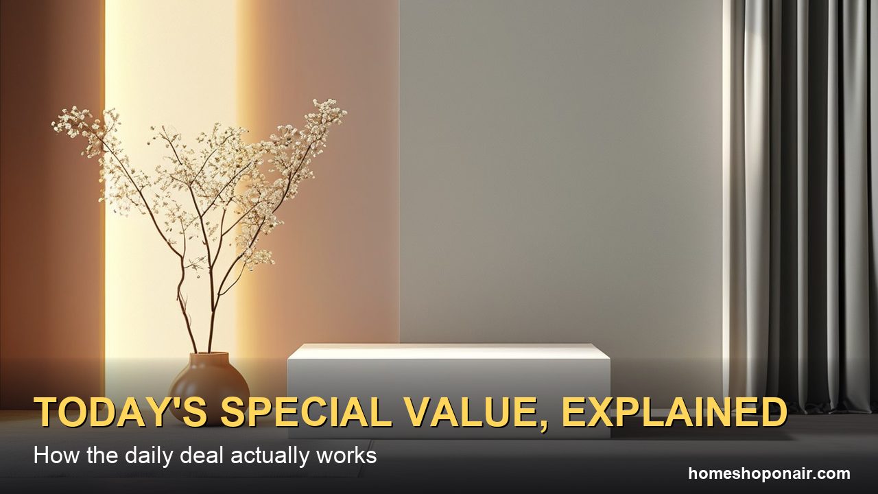 QVC Today's Special Value Explained: How TSV Works, When It Changes, and How to Check the Price History